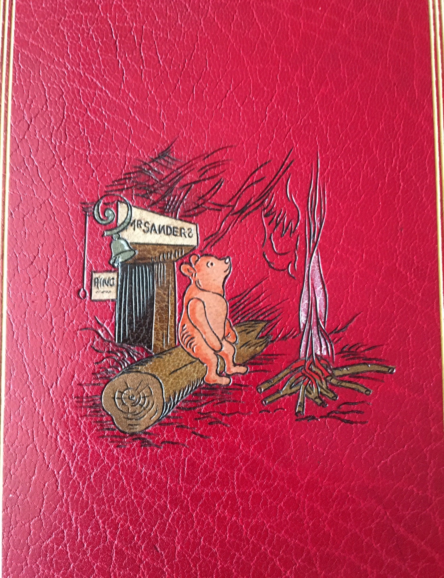 MILNE. A. A. —  E. H. Shepard, Illustrates. SET OF WINNIE THE POOH AND CHRISTOPHER ROBIN FIRST EDITIONS. 4 Volumes.– When We were very young. — Winnie the Pooh. — Now We are Six. — The House at Pooh Corner. 