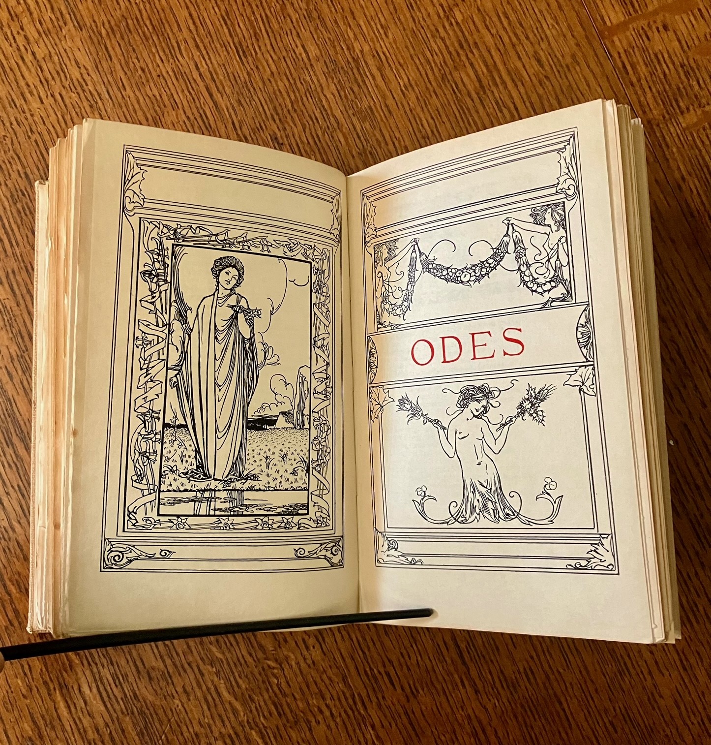 KEATS. JOHN. ; BELL. ROBERT ANNING. Illustrates. POEMS. The Endymion series