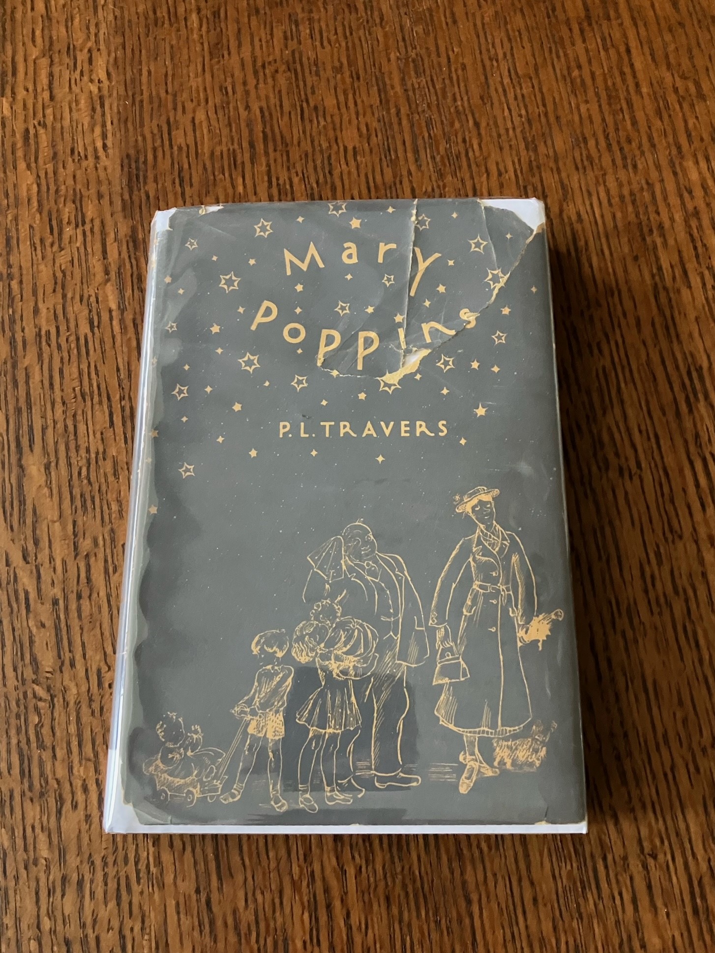 TRAVERS. P. L. MARY POPPINS. Illustrated by Mary Shepard.