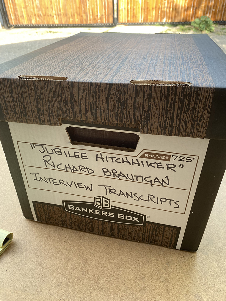 Hjortsberg, William. Literary Archives.