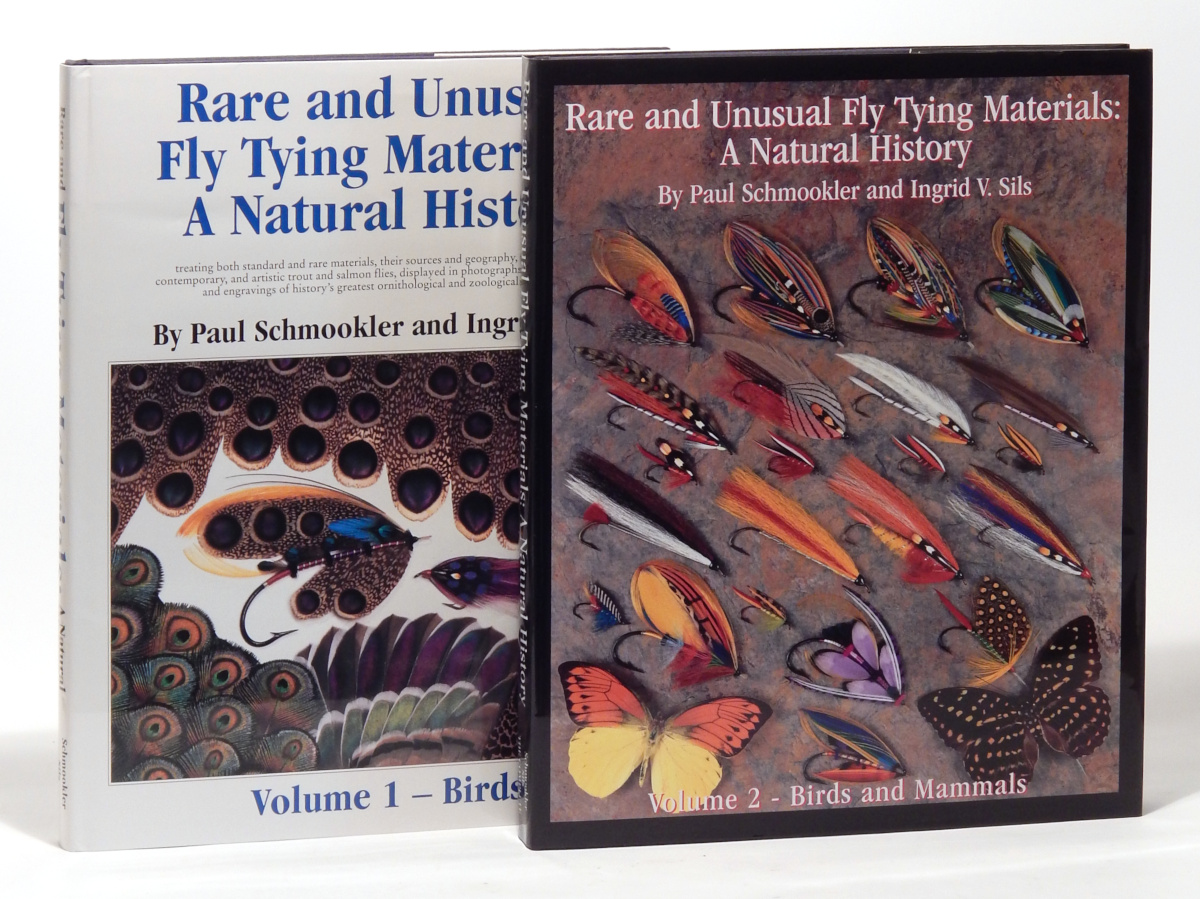 Schmookler, Paul and Ingrid V. Sils. Rare and Unusual Fly Tying Materials: A Natural History [2 Vols].