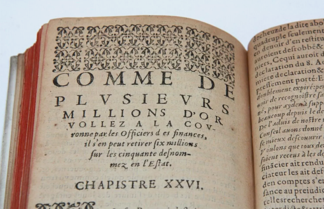 Rare pamphlet by J. de Beaufort against the prevarications of the French financial officers.