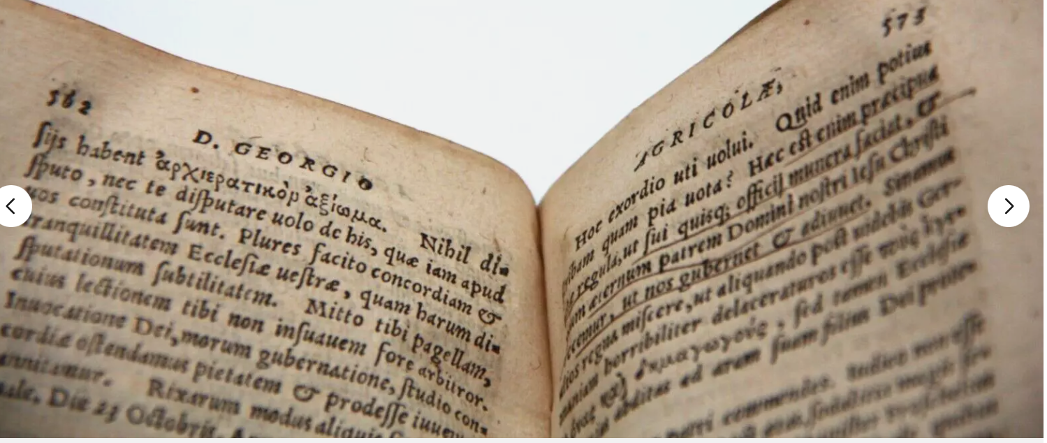 Rare second edition of letters by Philip Melanchthon, Wittenberg 1574