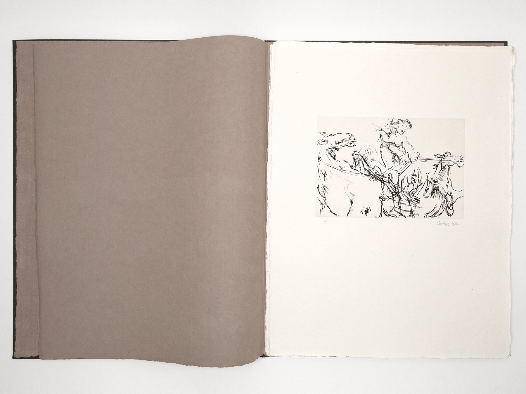 Oskar KokoschkaPenthesilea.Ars Librorum (Edition de Beauclair), Frankfurt, 1970