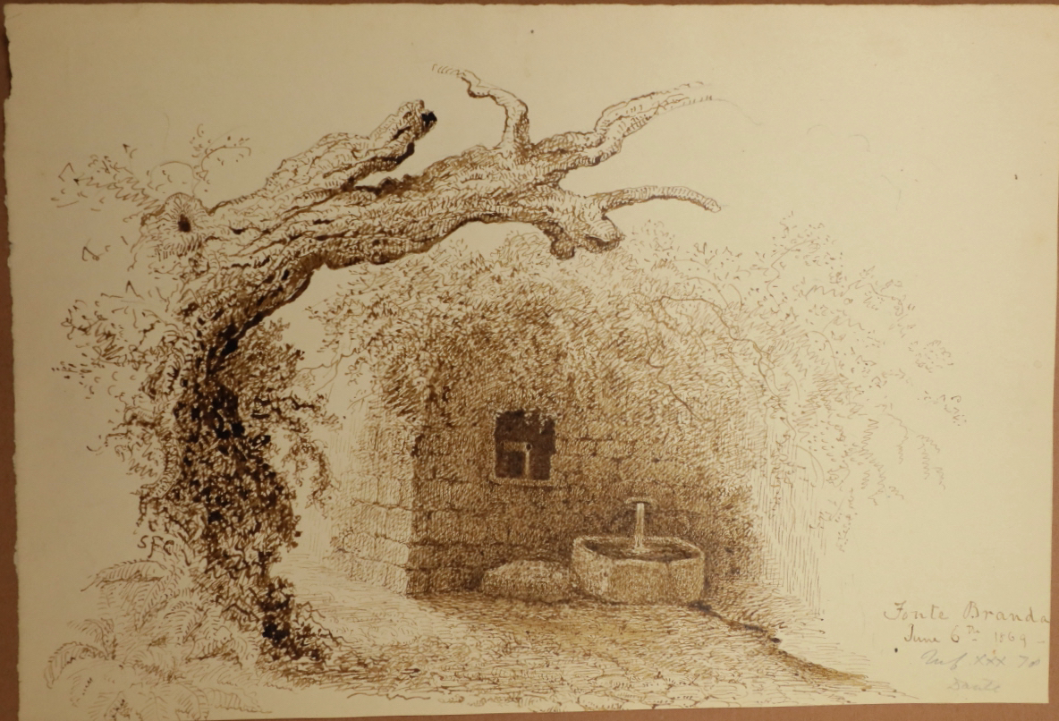 Sarah Freeman Clark, Album of 61 original drawings and 7 engraving (SOLD)