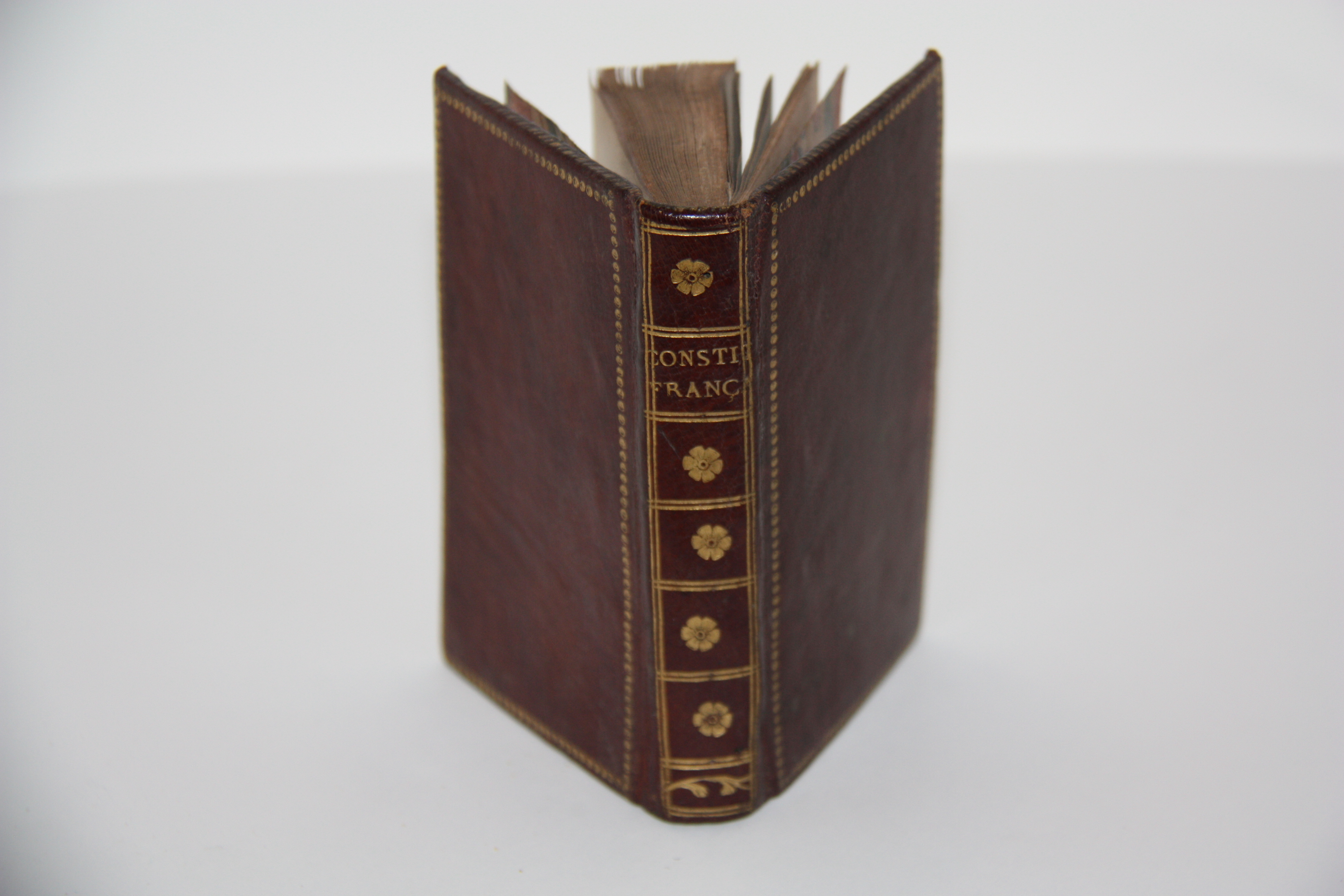 La Constitution française décrétée par l’Assemblée nationale constituante  aux années 1789, 1790 et 1791, acceptée par [le Roi] le 14 septembre 1791, à Paris de l’imprimerie de Didot le Jeune, chez Garnery, rue Serpente n°17, 1791