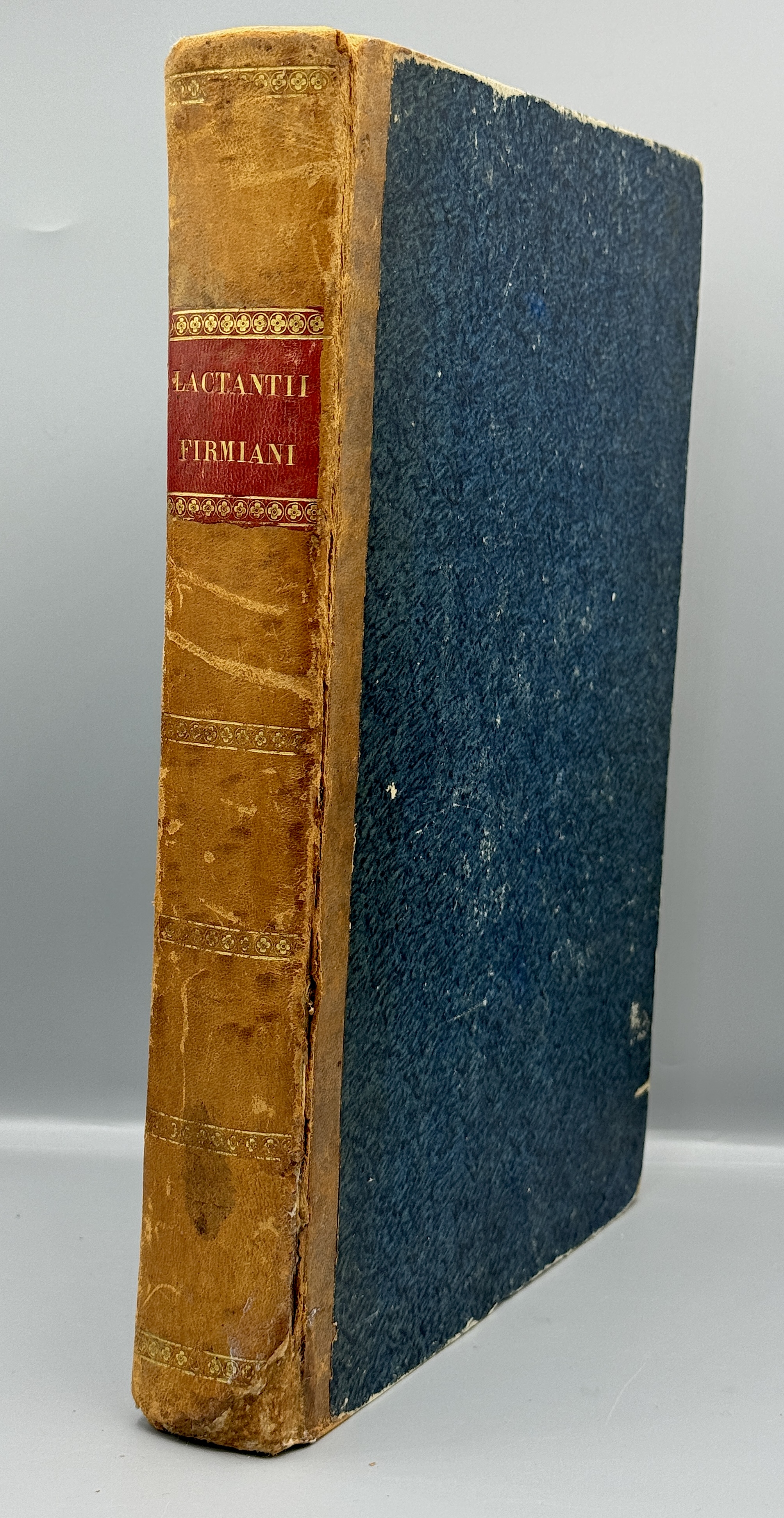 LACTANTIUS, Lucius Coelius Firmianus, Opera. Venice, Andrea de Paltasichis and Boninus de Boninis of Ragusa, 1478