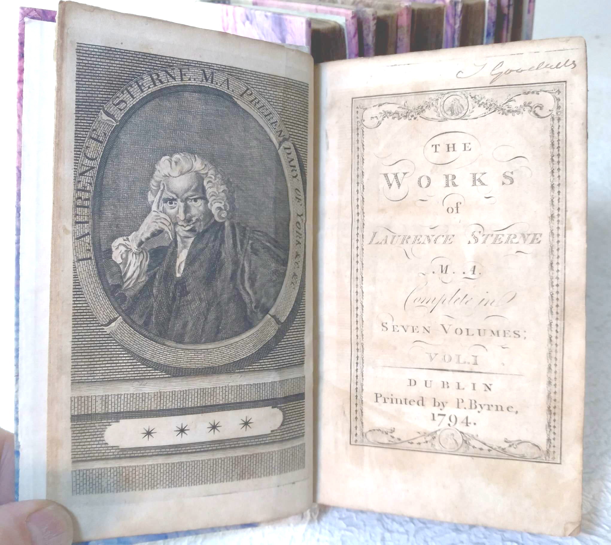 Laurence Sterne, The Collected Works of Laurence Sterne, P. Byrne, 1794.